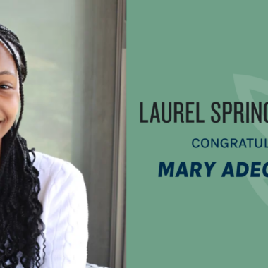 Laurel Springs Senior Mary Adegbesan announced as Cameron Impact Scholar Recipient and Coca Cola Scholar Regional Finalist